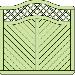 FENCING - Elevation drawing 6x6