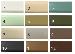 SUMMERHOUSES - Paint finish - Full colour chart