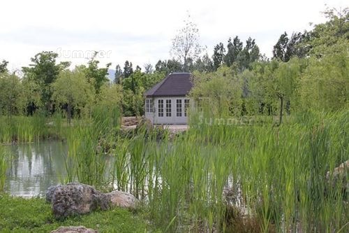 A Summer log cabin at a hotel in Tuscany A Summer log cabin at a hotel in Tuscany