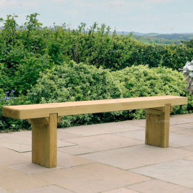 4 Seater Backless Bench 871 - Pressure Treated, PEFC Certified 4 Seater Backless Bench 871 - Pressure Treated, PEFC Certified