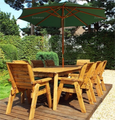 8 Seater Dining Set 510 - Armchairs, Rectangular Table, Fully Assembled, FSC® Certified 8 Seater Dining Set 510 - Armchairs, Rectangular Table, Fully Assembled, FSC® Certified