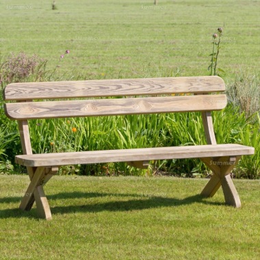 3 Seater Bench 822 - Pressure Treated, PEFC Certified 3 Seater Bench 822 - Pressure Treated, PEFC Certified