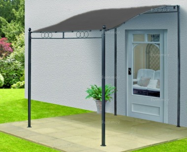 Metal Gazebo 112 - Lean To Style Metal Gazebo 112 - Lean To Style