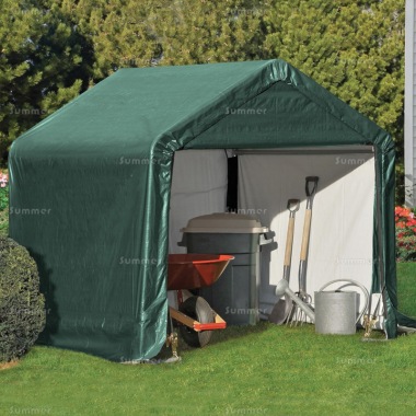 Portable Shed 185 - Steel Frame, Triple Layer Cover Portable Shed 185 - Steel Frame, Triple Layer Cover