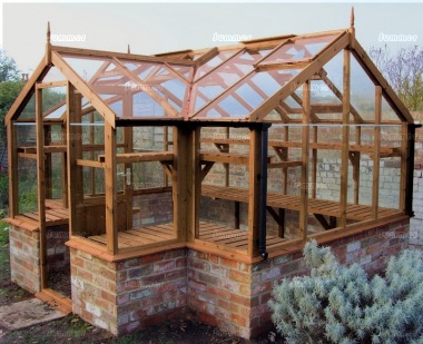 Thermowood Orangery 227 - Valley Roof, Toughened Glass, Fitted Free Thermowood Orangery 227 - Valley Roof, Toughened Glass, Fitted Free