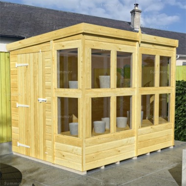 Pressure Treated Pent Potting Shed 222 - Fast Delivery, Many Possible Designs Pressure Treated Pent Potting Shed 222 - Fast Delivery, Many Possible Designs