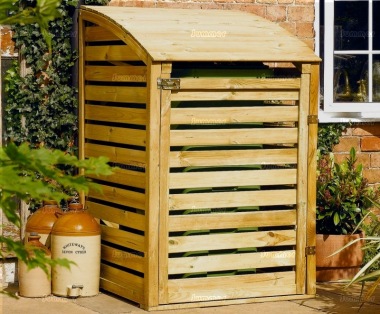 Wheelie Bin Store 260 - Pressure Treated, PEFC Certified Wheelie Bin Store 260 - Pressure Treated, PEFC Certified
