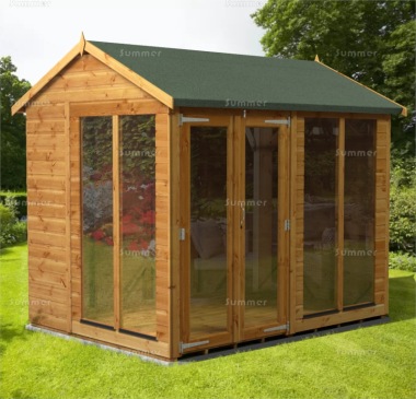 Apex Summerhouse 846 - Fast Delivery, Many Possible Designs Apex Summerhouse 846 - Fast Delivery, Many Possible Designs